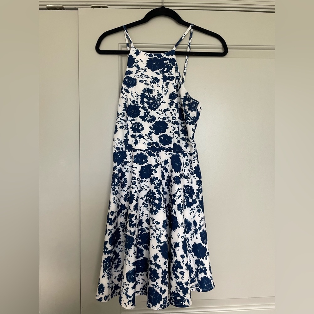 Floral skater dress